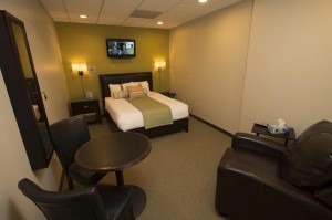 Clayton Sleep Institute sleep study room